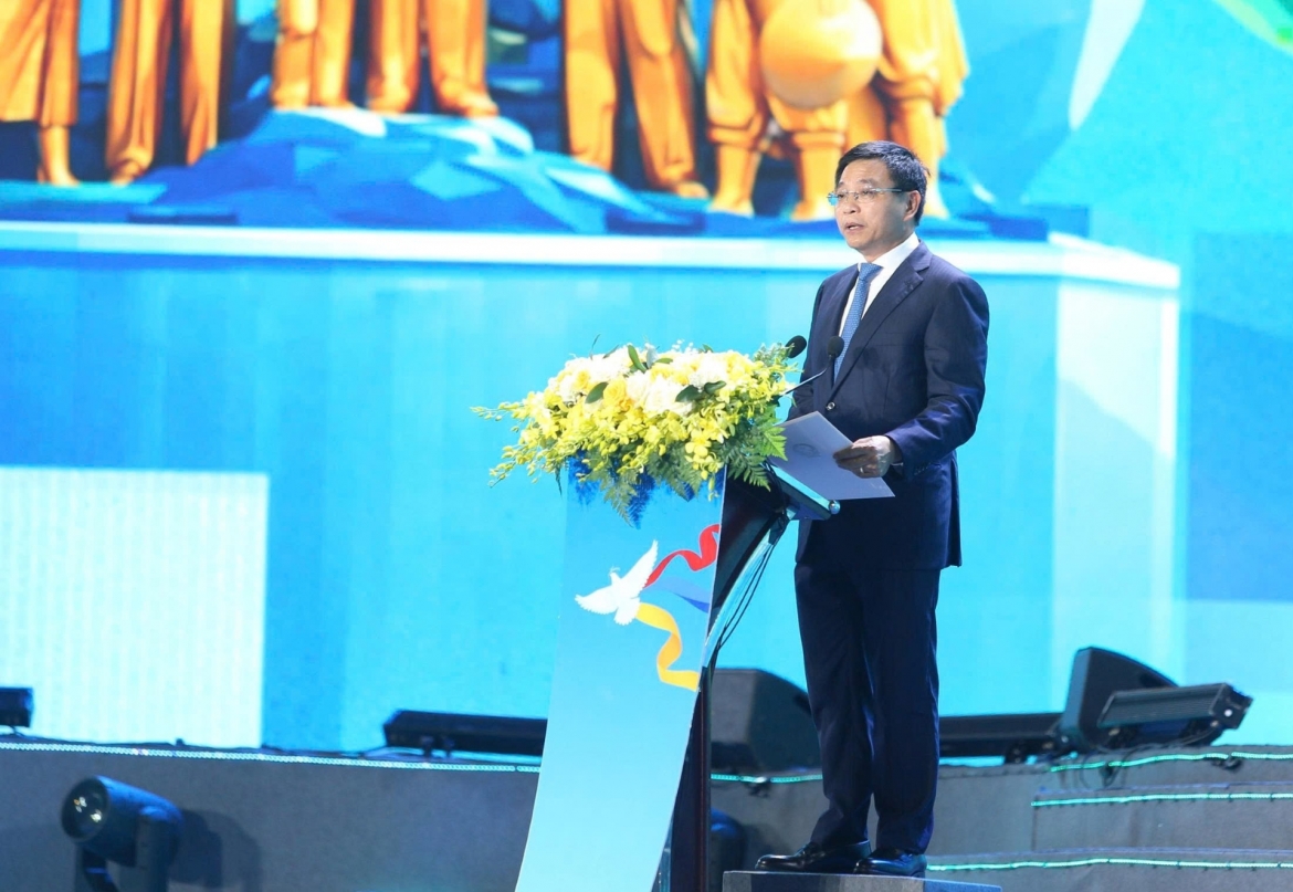Phó Thủ tướng Nguyễn Văn Thắng phát biểu tại lễ khai mạc