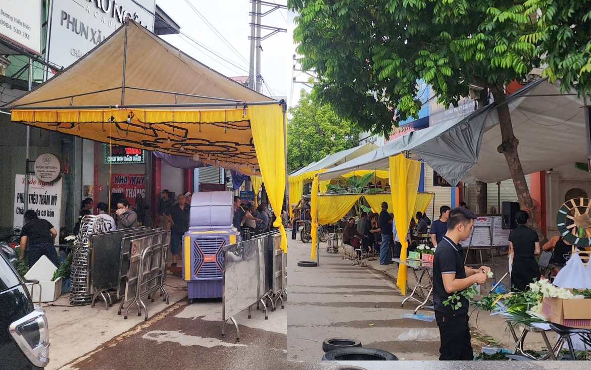 Hình ảnh tang thương khi một khu phố có tới 4 nạn nhân tử vong 