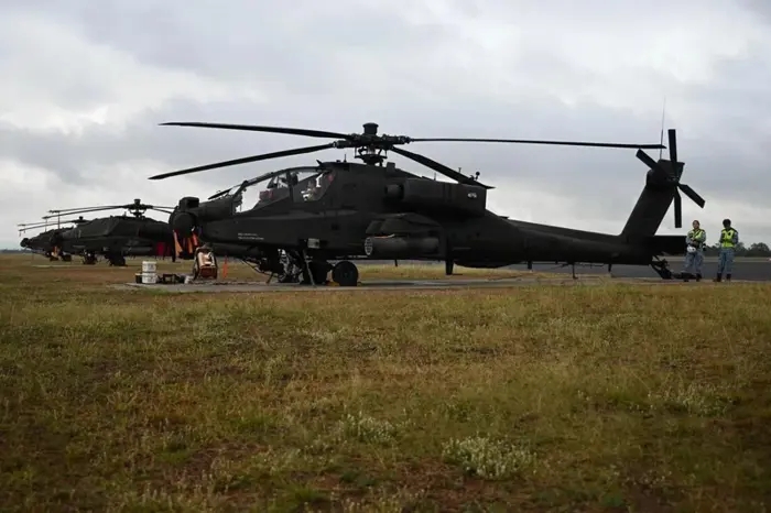 Các tên lửa sẽ được trang bị cho trực thăng AH-64D Apache của Không quân Cộng hòa Singapore. Ảnh: ST
