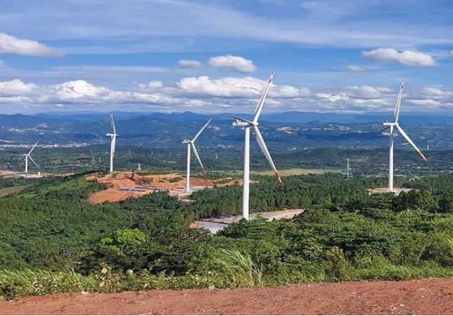 Năm 2026, Sơn La quyết tâm thu hút được các dự án năng lượng đầu tư đến 100.000 tỷ đồng (Ảnh: Công ty CP Năng lượng gió Miền Bắc)
