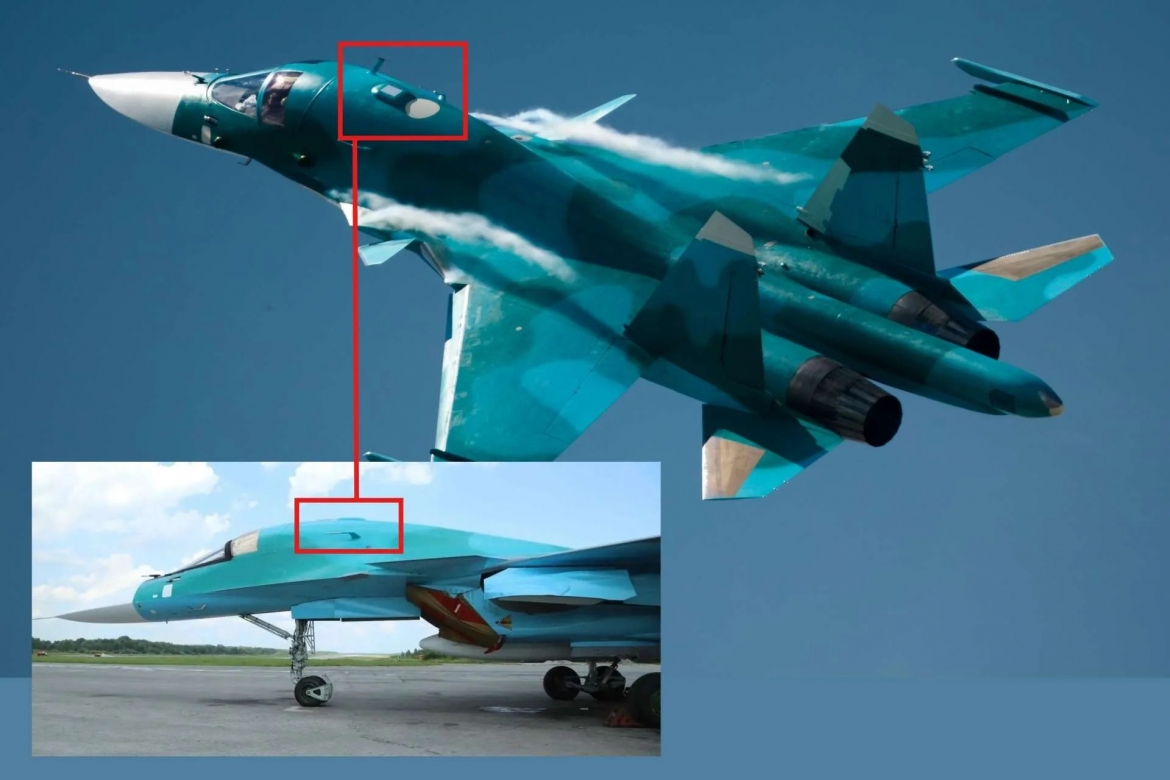 Thiết bị được tích hợp trên các mẫu Sukhoi Su-34 mới được bàn giao cho Bộ Quốc phòng Nga (Nguồn: Armyrecognition)