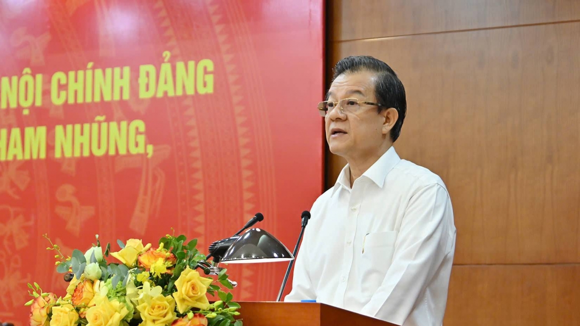 Phó Trưởng Ban Nội chính Trung ương Lê Hồng Quang.