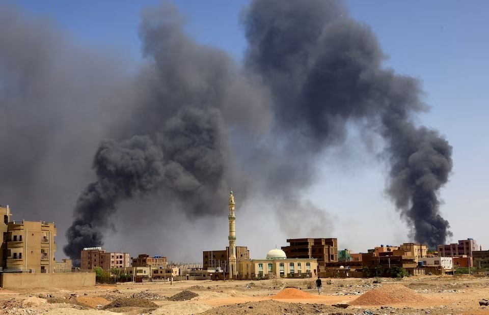 Tấn công bằng máy bay không người lái tại thủ đô của Sudan.
Ảnh minh họa: Reuters