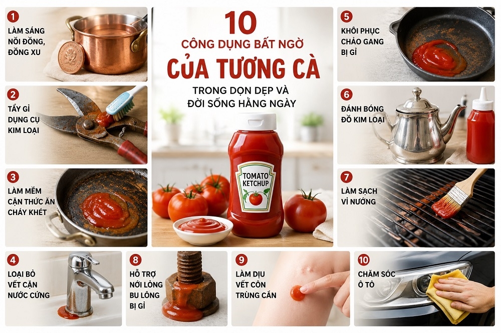 Tương cà có nhiều tác dụng mà bạn không ngờ tới (ảnh AI)