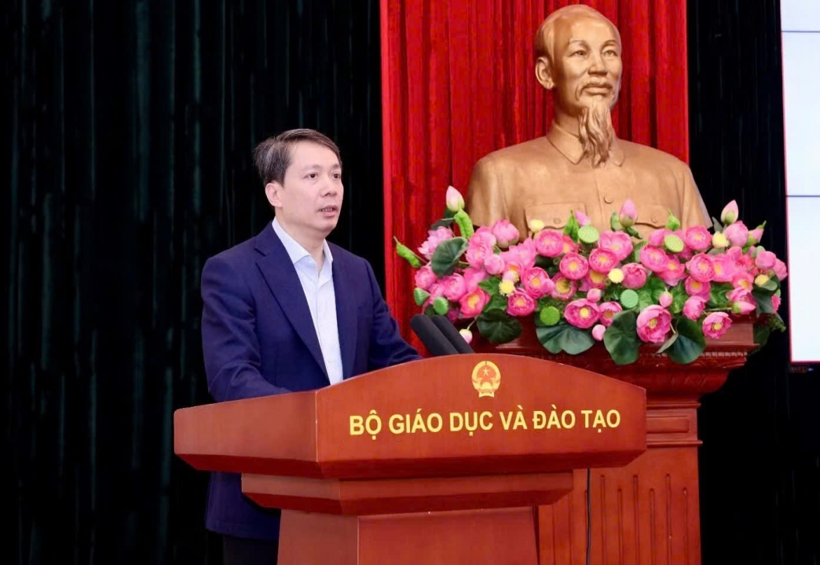 Tân Thứ trưởng Bộ GDĐT Phạm Quang Hưng (Ảnh: Bộ GD-ĐT)