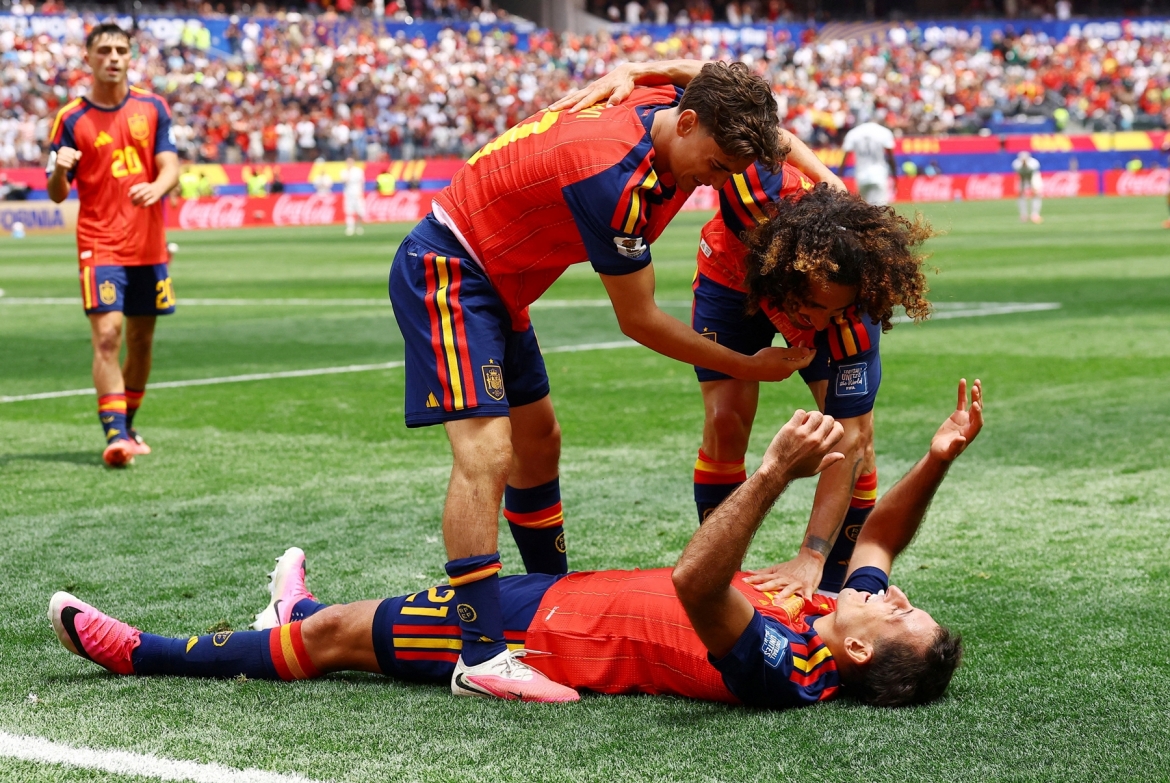 Tây Ban Nha khẳng định vị thế ứng viên vô địch World Cup 2026. (Ảnh: Reuters)