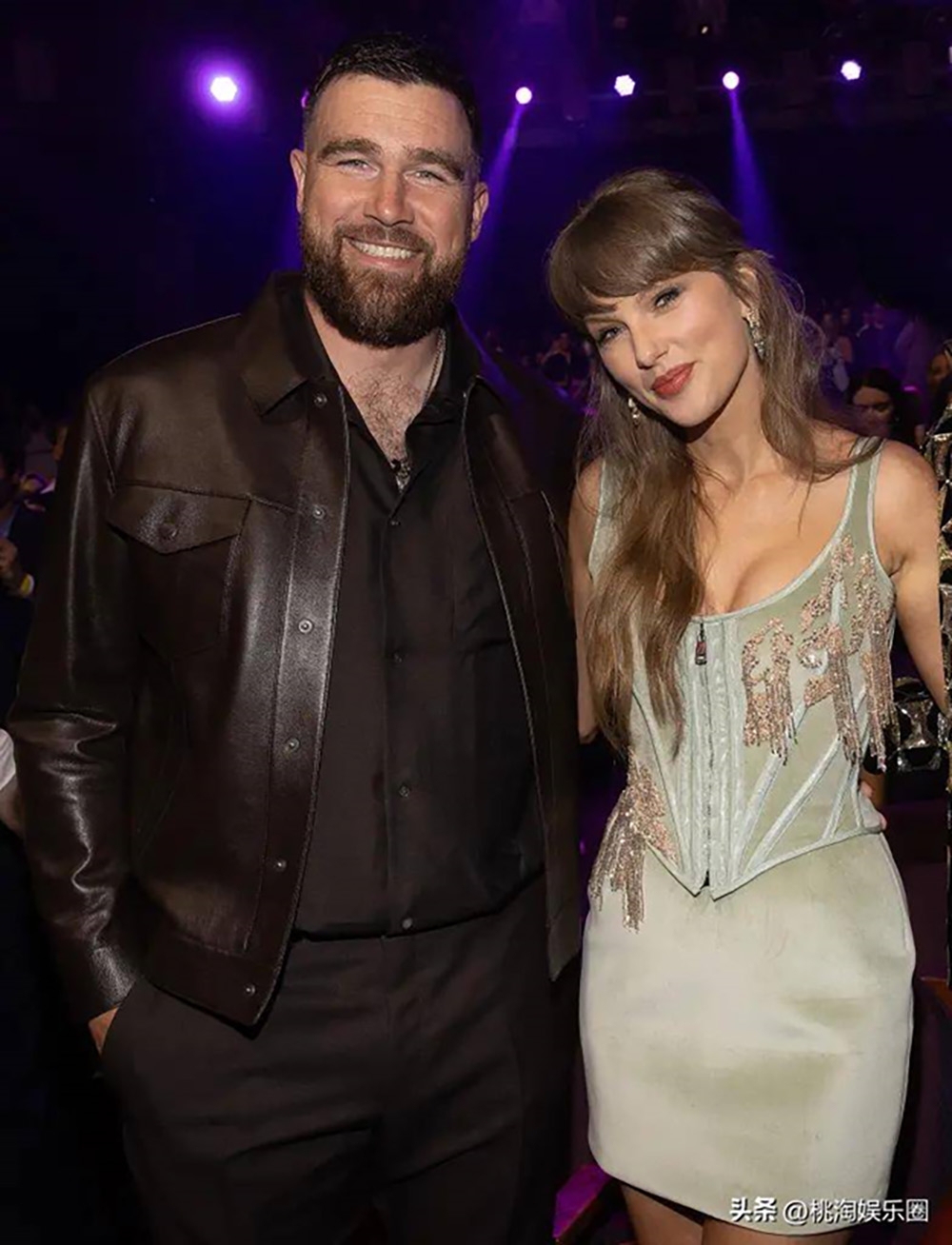 Taylor Swift và Travis Kelsey. (Nguồn: Sohu)