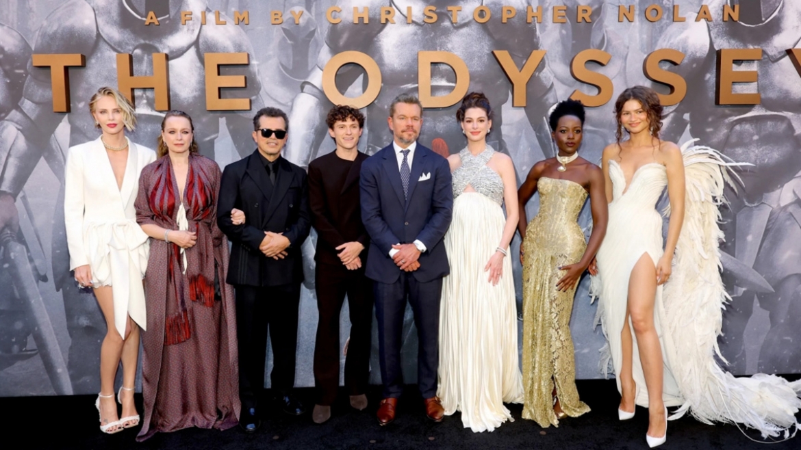 Dàn diễn viên quy tụ những ngôi sao thực lực hàng đầu Hollywood là bảo chứng thành công của The Odyssey. (Ảnh: Universal Pictures)