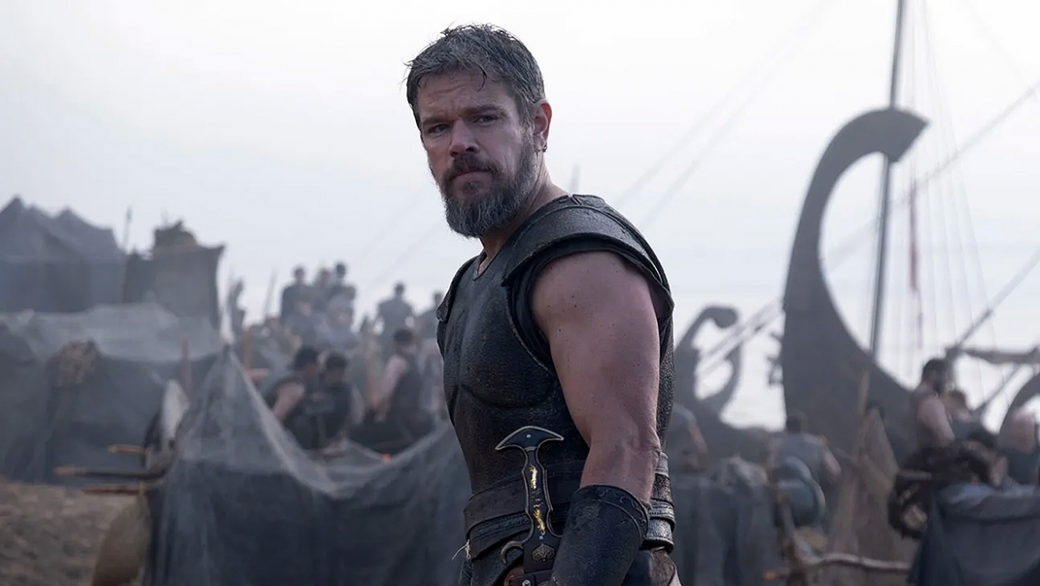 Matt Damon trong vai Odysseus trong phim The Odyssey. (Ảnh: Melinda Sue Gordon/Universal Pictures)