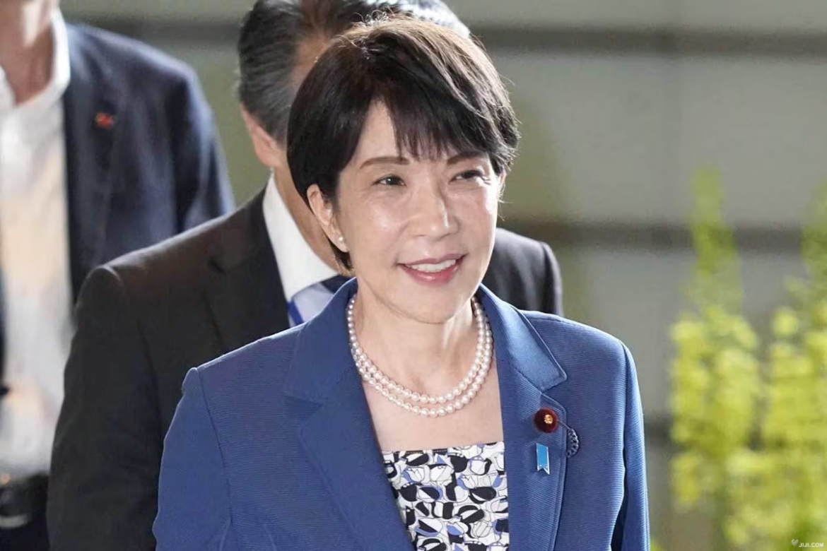 Tỷ lệ ủng hộ đối với Nội các của Thủ tướng Nhật Bản Takaichi Sanae lần đầu tiên giảm xuống dưới 50%. Ảnh: Jiji Press