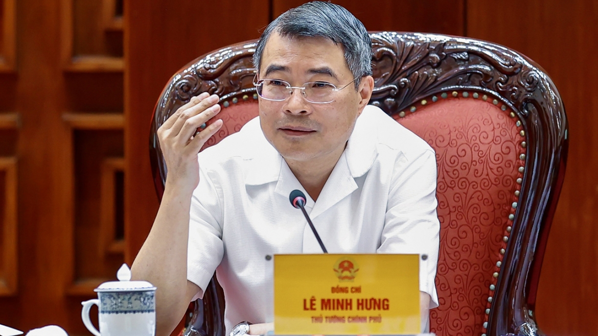 Thủ tướng chủ trì phiên họp Ban Chỉ đạo về tổ chức thi hành án, thu hồi tài sản bị chiếm đoạt, thất thoát trong các vụ án - Ảnh: VGP/Nhật Bắc