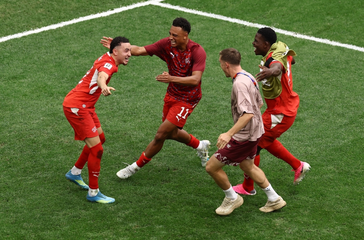Thụy Sĩ tiến vào tứ kết World Cup 2026 gặp Argentina. (Ảnh: Reuters)