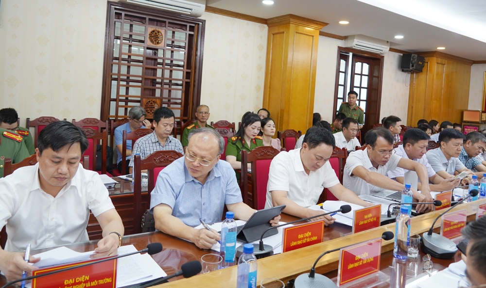 Đại biểu dự hội nghị. Ảnh: Công an Thanh Hóa.