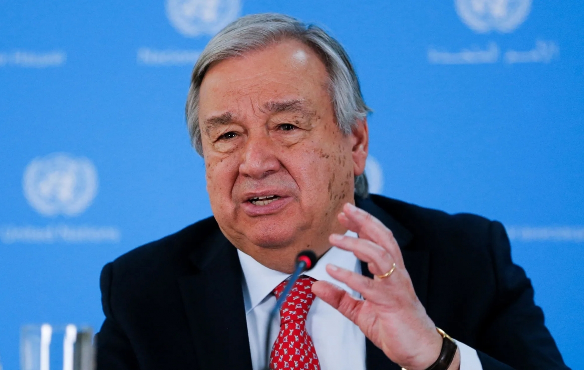 Tổng thư ký Liên Hiệp Quốc Antonio Guterres (Ảnh: Reuters)