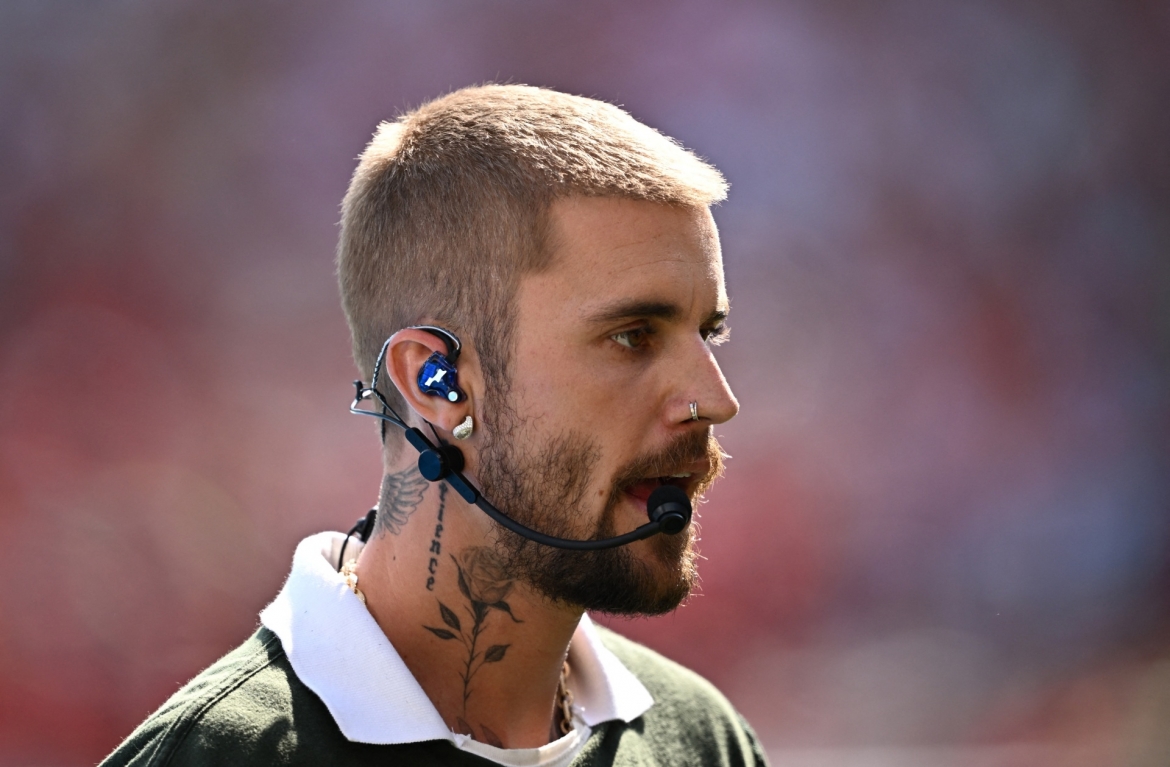 Justin Bieber cũng xuất hiện (Ảnh: Reuters)