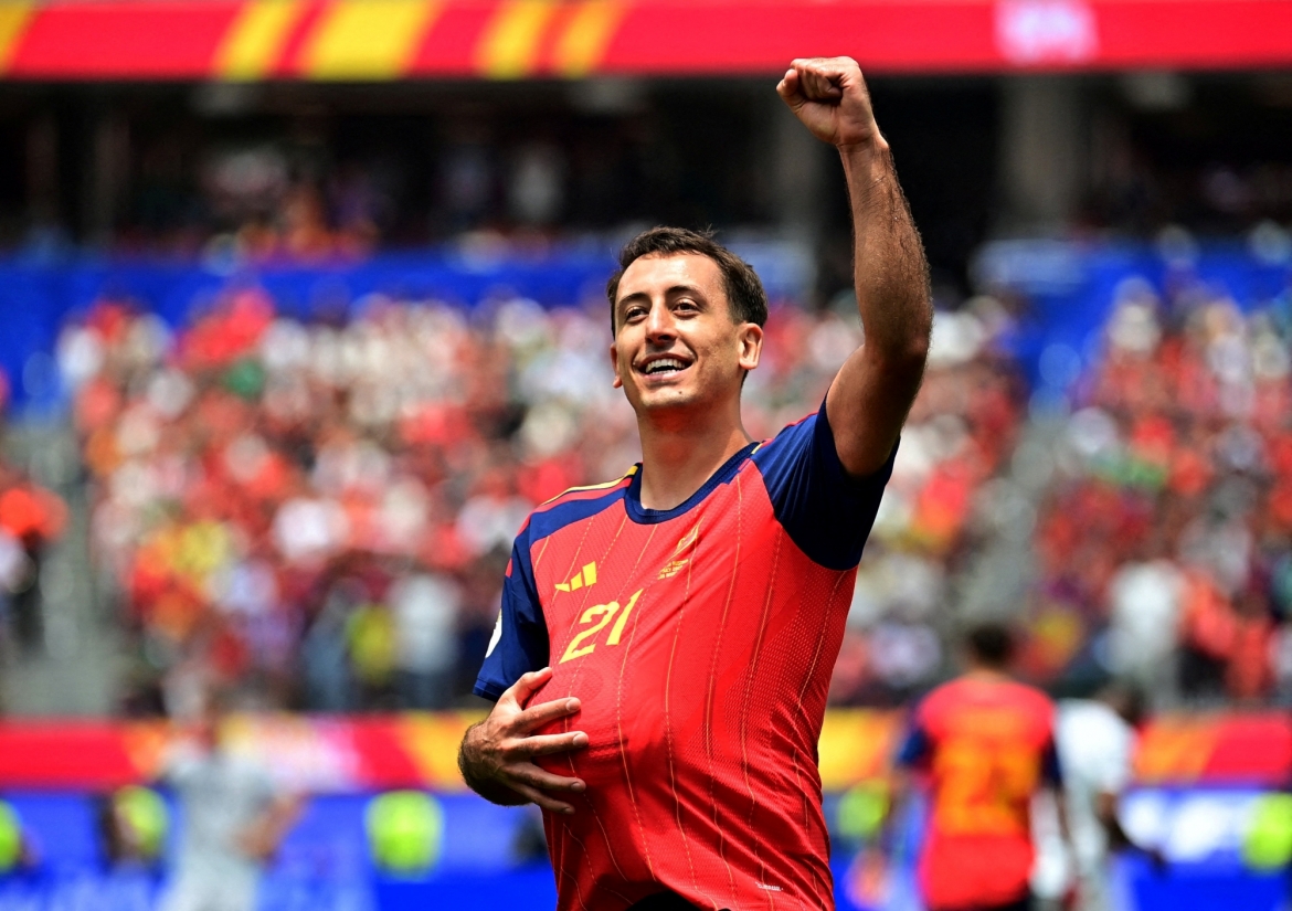 Tiền đạo Mikel Oyarzabal được người hâm mộ Tây Ban Nha kỳ vọng tiếp tục tỏa sáng ở chung kết World Cup 2026 trước Argentina. (Ảnh: Reuters)