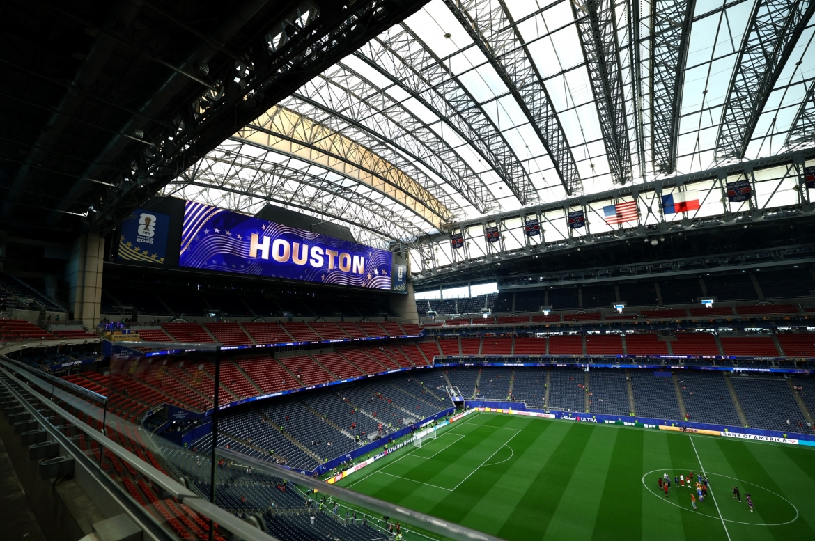 Sân vận động Houston ở bang Texas, Mỹ trước thềm trận Canada vs Morocco vòng 16 đội World Cup 2026 (Ảnh: Reuters)