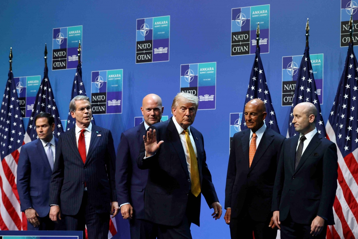 Tổng thống Mỹ Donald Trump tiếp tục gia tăng sức ép với các đồng minh châu Âu tại Thượng đỉnh NATO lần này (Ảnh: Reuters)