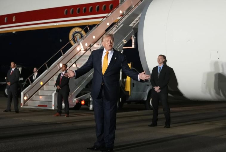 Tổng thống Trump. Ảnh: AP