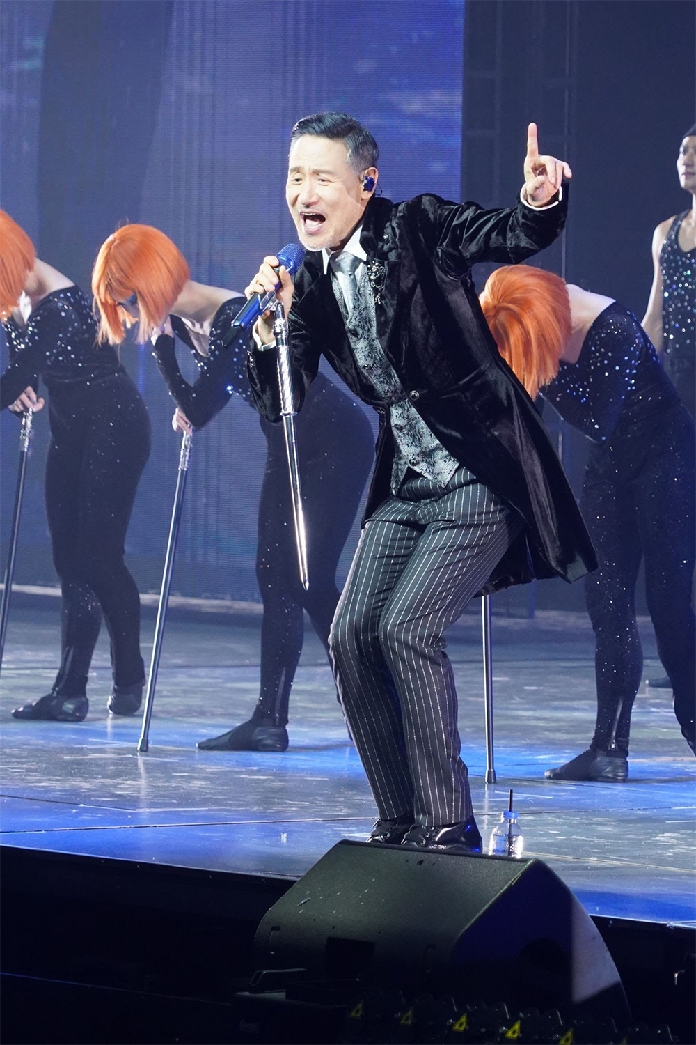 Trương Học Hữu bùng nổ trong tour diễn “60+ Concert Tour” ở tuổi ngoài 60. (Ảnh: VCG/Getty Images)