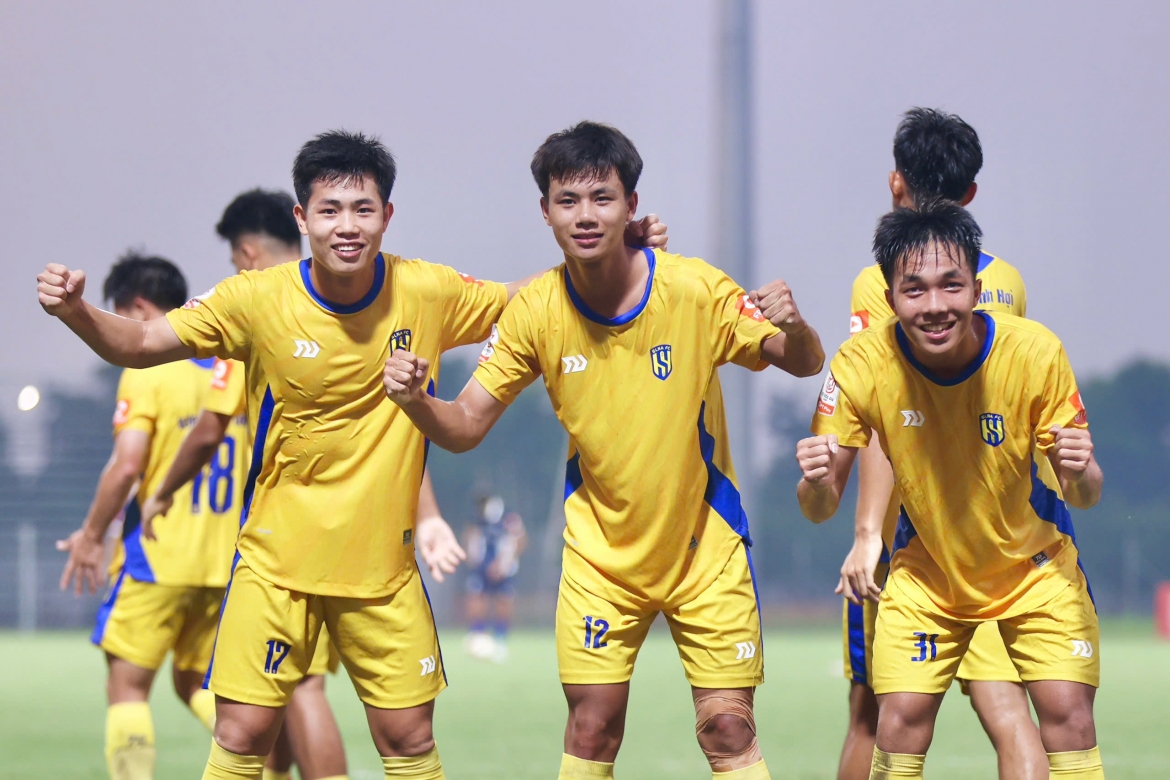 U21 SLNA vào bán kết giải U21 Quốc gia 2026 (Ảnh: VFF)