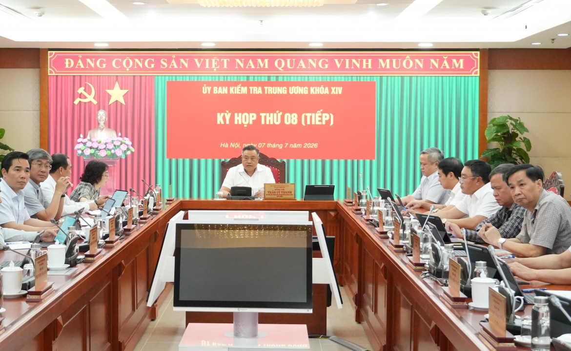 Kỳ họp thứ 8 của Ủy ban Kiểm tra Trung ương