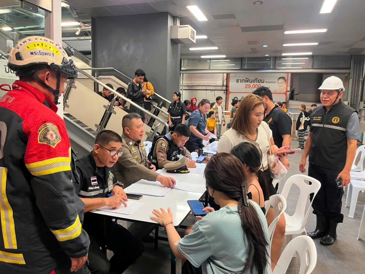 Chính quyền thủ đô Bangkok đang tiến hành các công tác xác minh thông tin nạn nhân. Nguồn: VP Thủ tướng Thái Lan