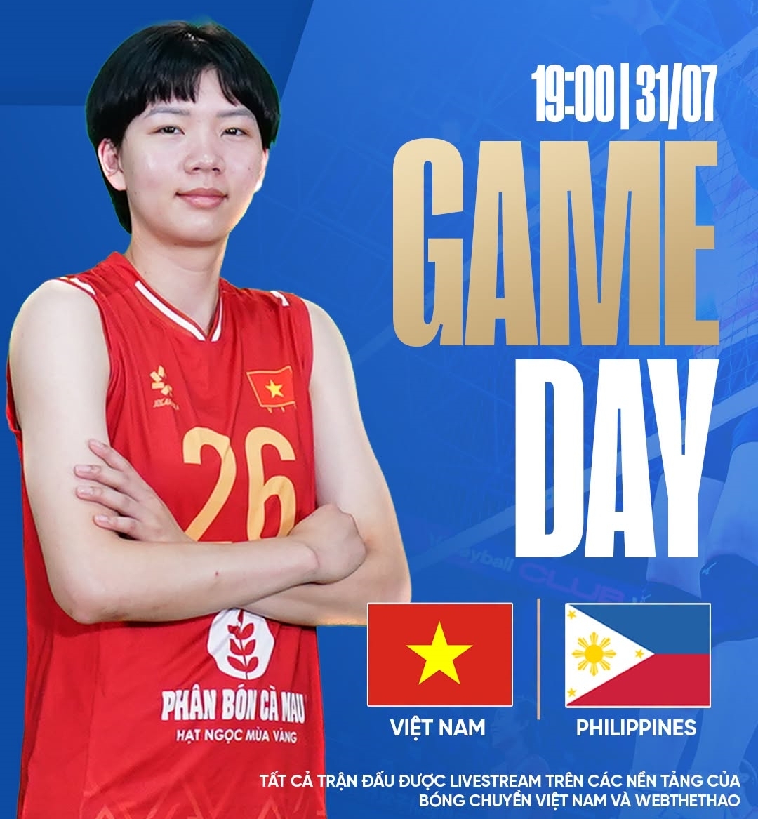 Bóng chuyền nữ Việt Nam vs Philippines so tài ở trận ra quân SEA V.Cup 2026 (Ảnh: Bóng chuyền Việt Nam).