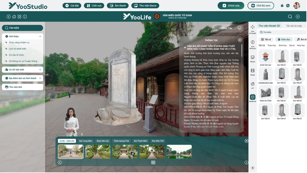 Công cụ sáng tạo nội dung ảo hóa YooStudio phục vụ cộng đồng sáng tạo nội dung số theo xu hướng marketing 6.0 của YooLife.