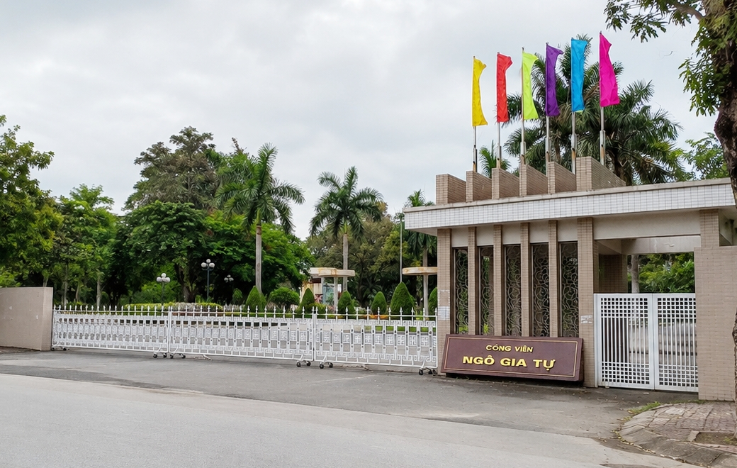 Khu vực Công viên Ngô Gia Tự, phường Bắc Giang