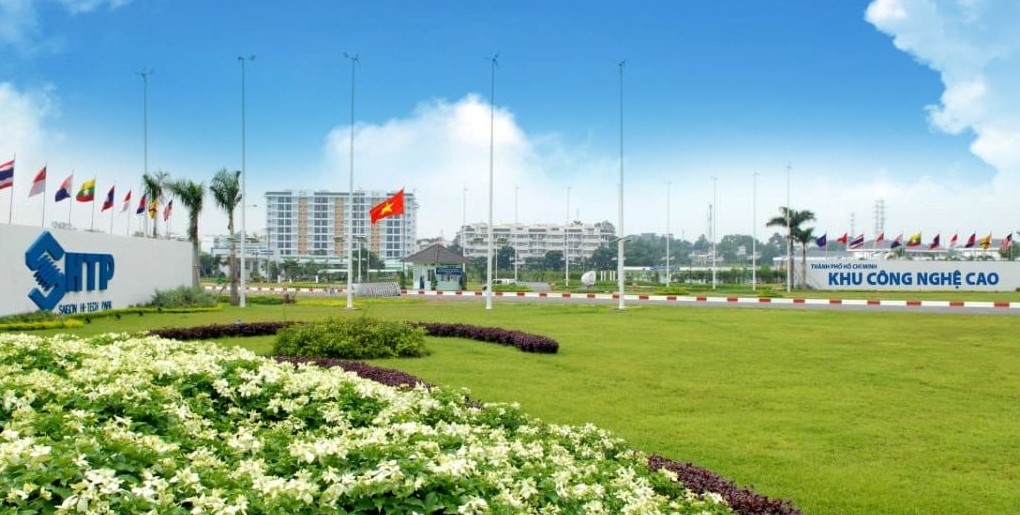 Khu Công nghệ cao TP.HCM đang mở rộng thêm diện tích để thu hút đầu tư (Ảnh: SHTP)