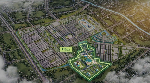 The Parkland nằm trong đại đô thị Ocean Park 2 - một trong những khu đô thị quy mô lớn tại phía Đông Hà Nội