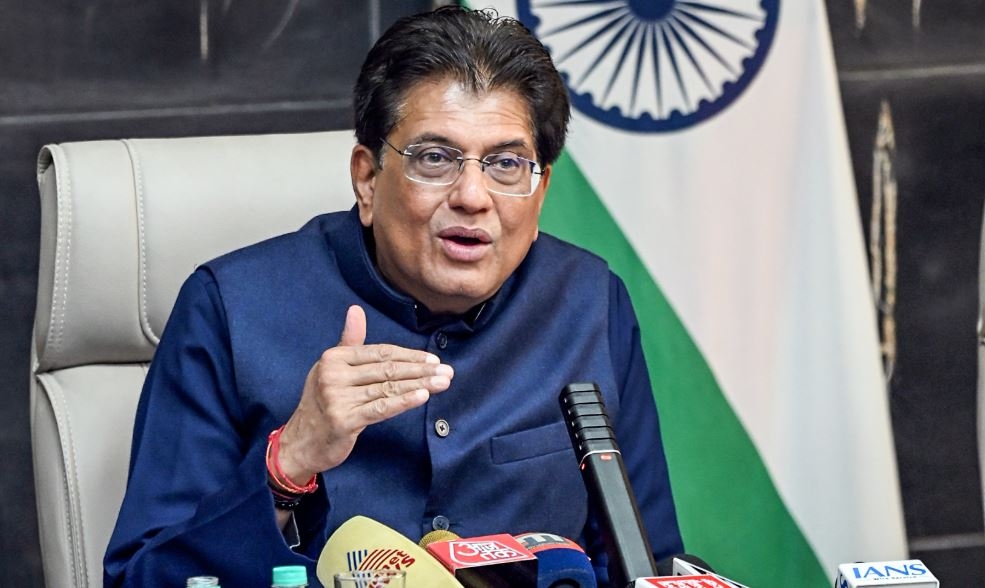 Bộ trưởng Thương mại và Công nghiệp Ấn Độ Piyush Goyal.