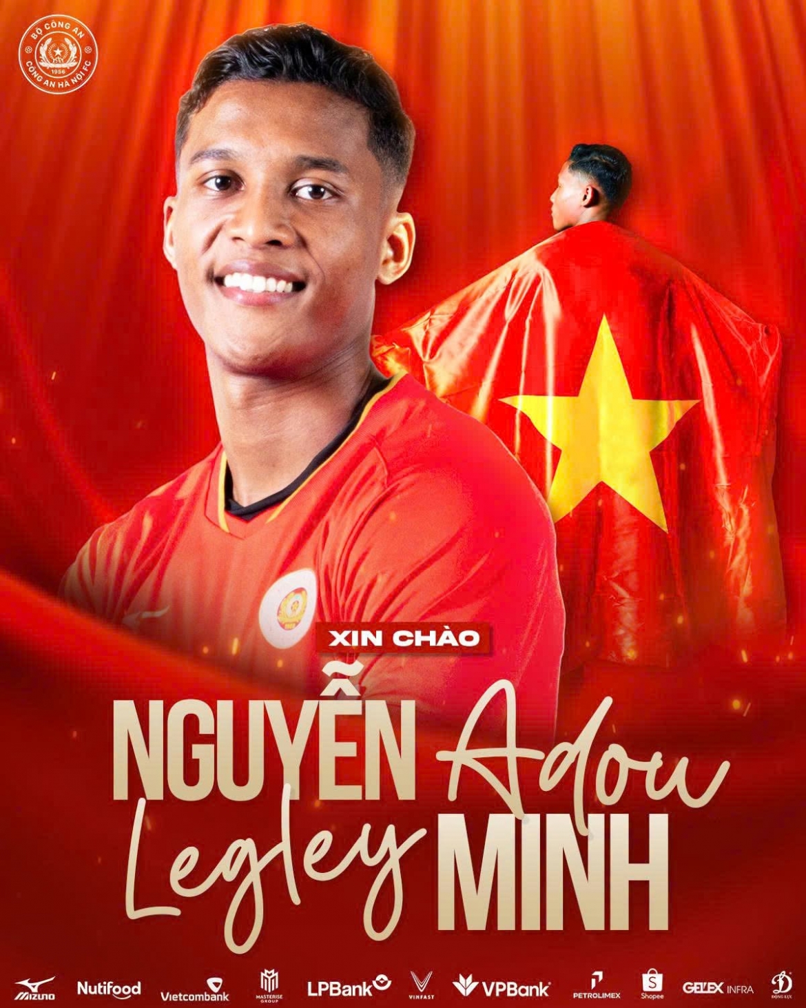 Adou Legley Minh chính thức có quốc tịch Việt Nam (Ảnh: CAHN).