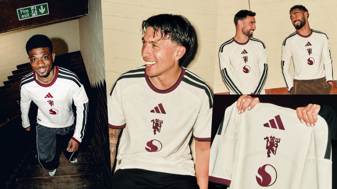 Mẫu áo đấu thứ ba của MU ở mùa giải 2026/27. (Ảnh: Manchester United)