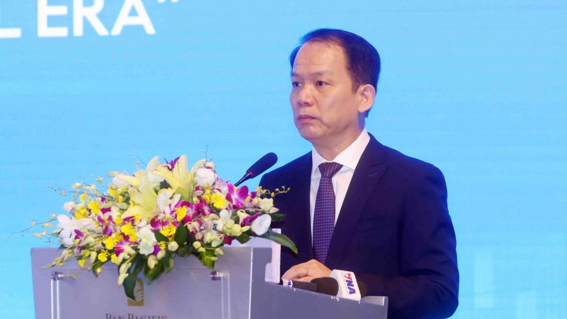 Bộ trưởng Bộ Tư pháp Hoàng Thanh Tùng. ảnh: Phạm Kiên