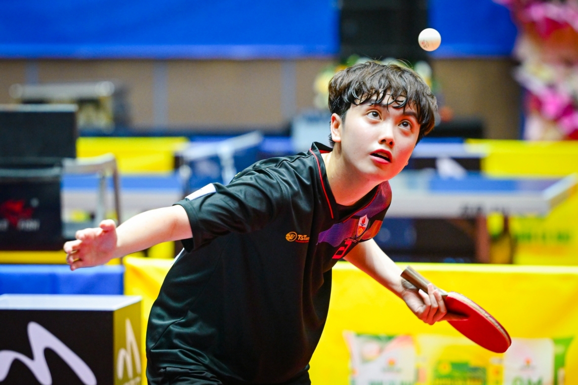 Tay vợt Trần Mai Ngọc.