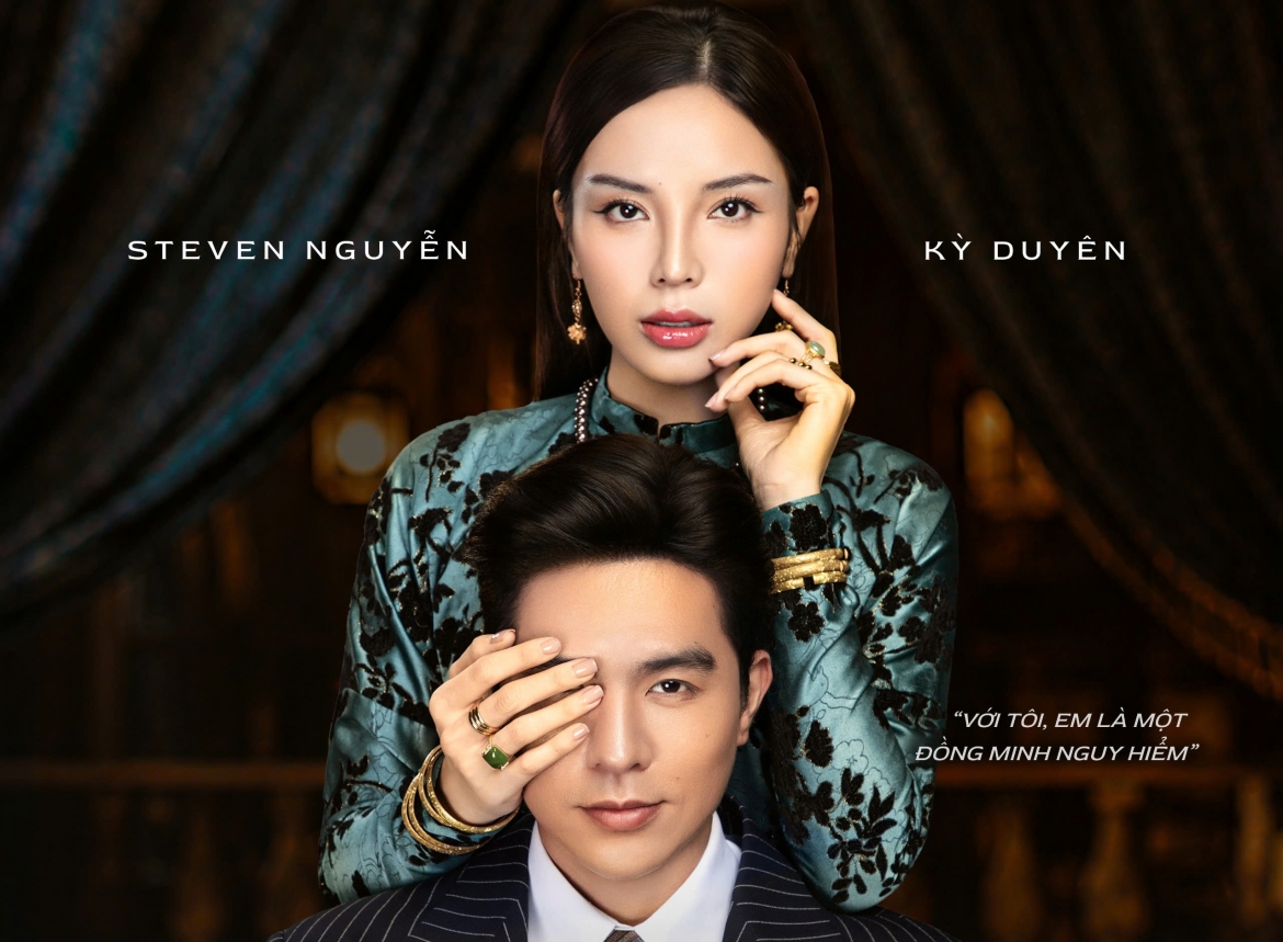 Kỳ Duyên và Steven Nguyễn lần đầu kết hợp trên màn ảnh trong Chị chị em em 3.