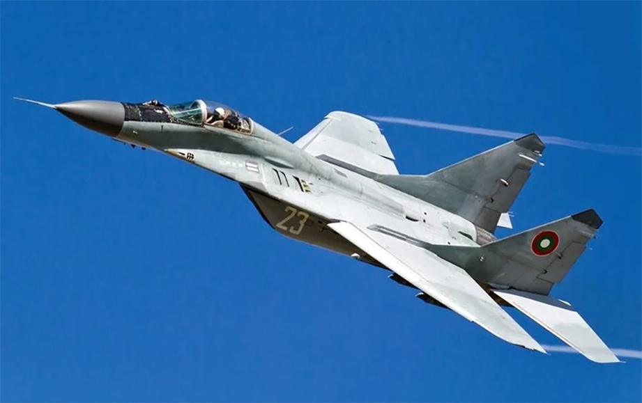 Máy bay chiến đấu MiG-29. Ảnh: Không quân Bulgaria