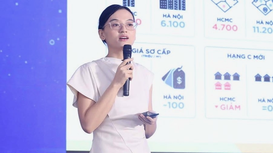 Bà Cao Thị Thanh Hương - Phó Giám đốc Bộ phận Nghiên cứu &amp; S22M của Savills.