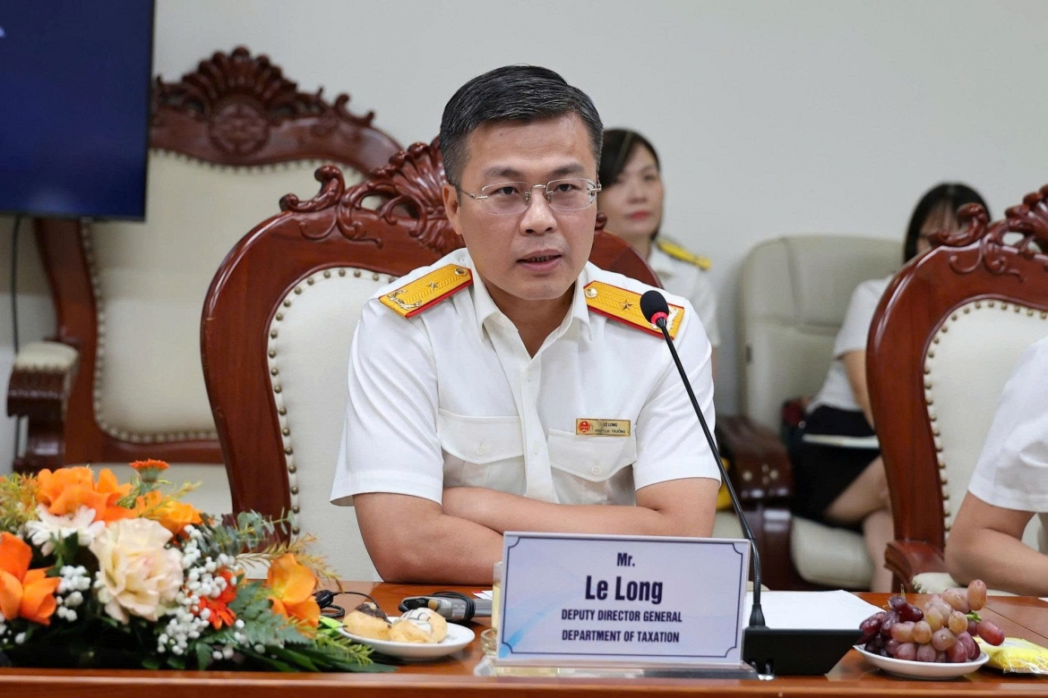 Phó Cục trưởng Cục Thuế Lê Long 