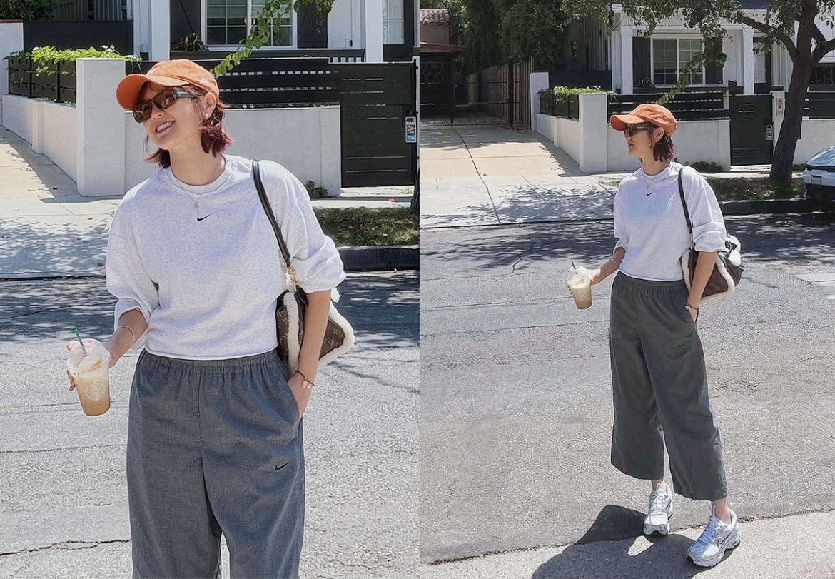 Trong chuyến đi Mỹ cùng Sơn Tùng M-TP, diễn viên Hải Tú sử dụng chiếc Louis Vuitton giá hơn trăm triệu đồng.