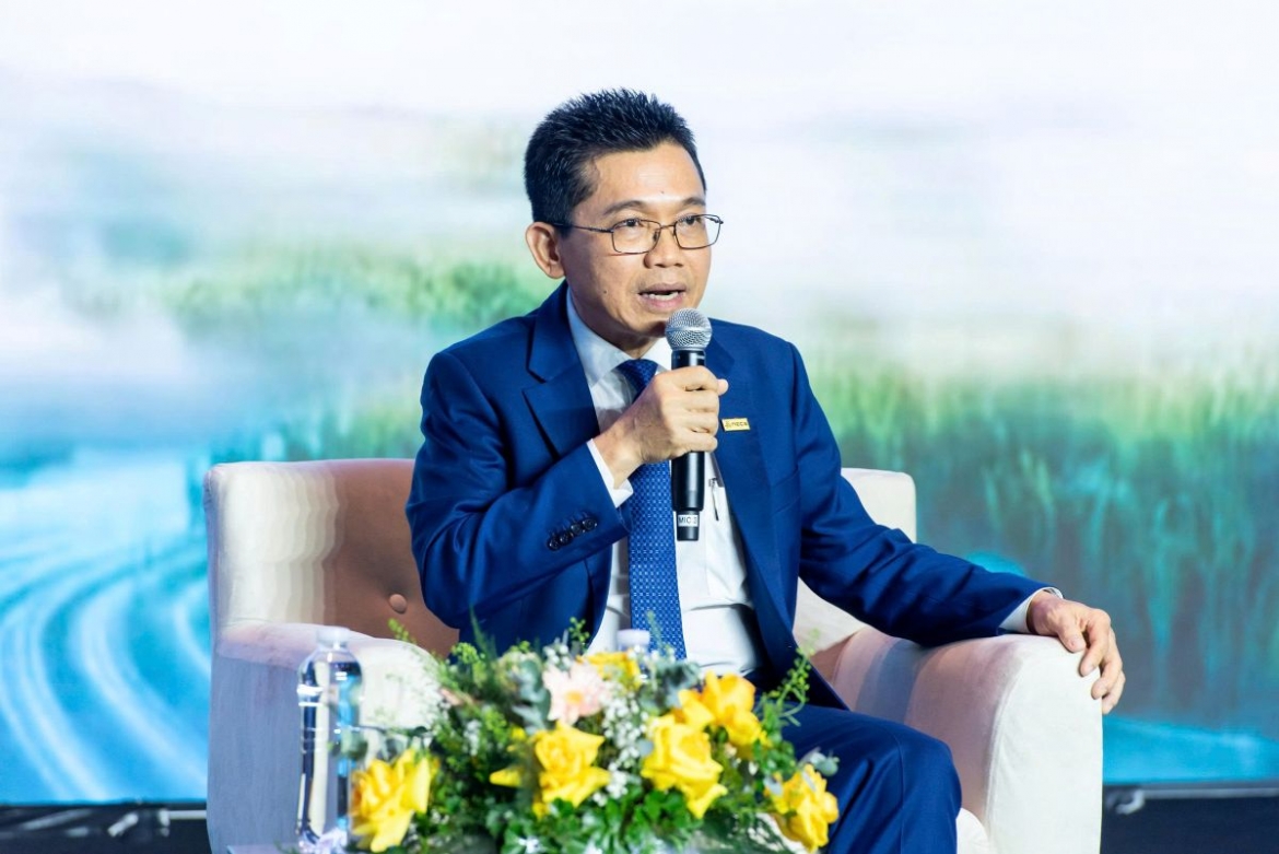 Ông Nguyễn Hoàng Hải Chủ tịch Hội đồng quản trị, kiêm Tổng giám đốc Công ty NECS (Ảnh:VIFC-HCMC)