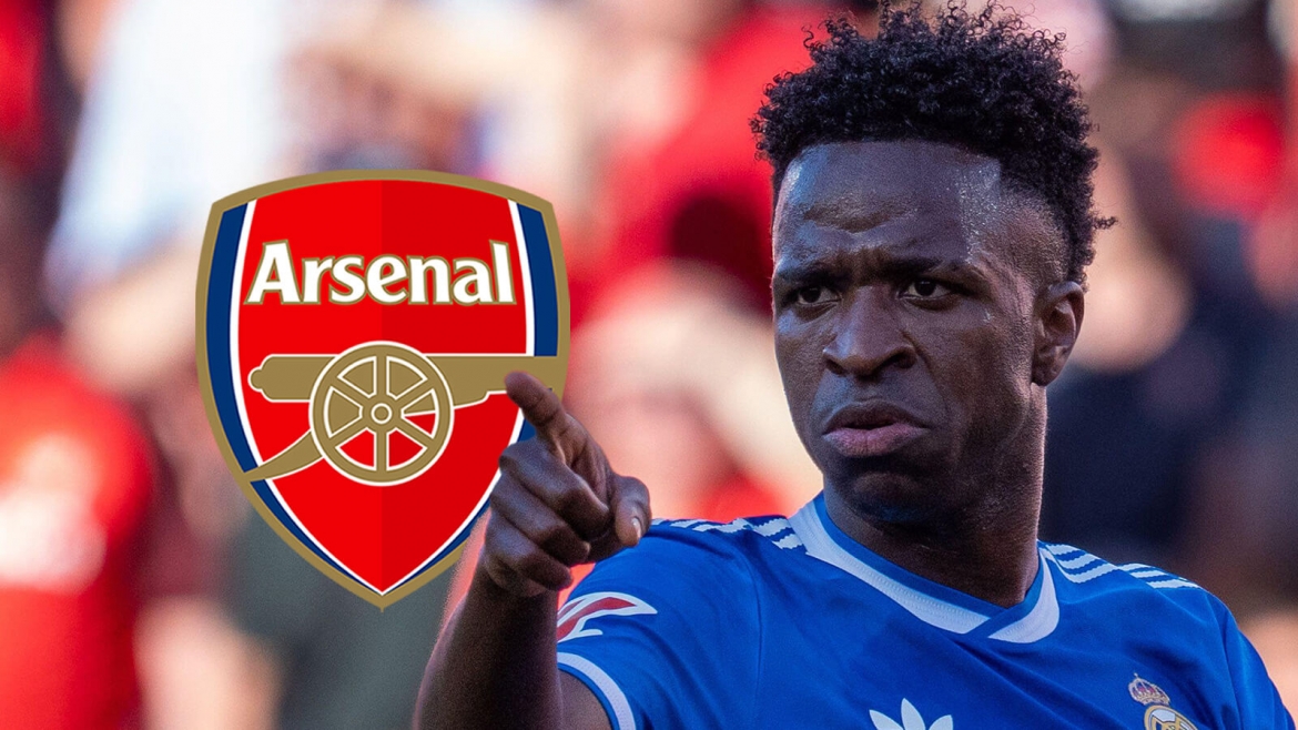 Nếu có được sự phục vụ của Vinicius, Arsenal sẽ có thêm một ngôi sao lớn trong đội hình. (Ảnh: Football 365). 
