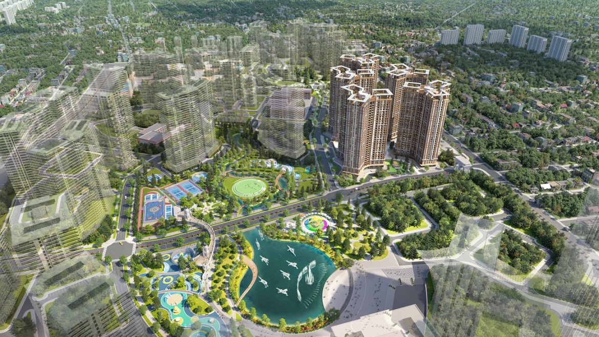 Dự án Royal Central Park do ROX Living Global, một thành viên của ROX Group phát triển tại Kyrgyzstan