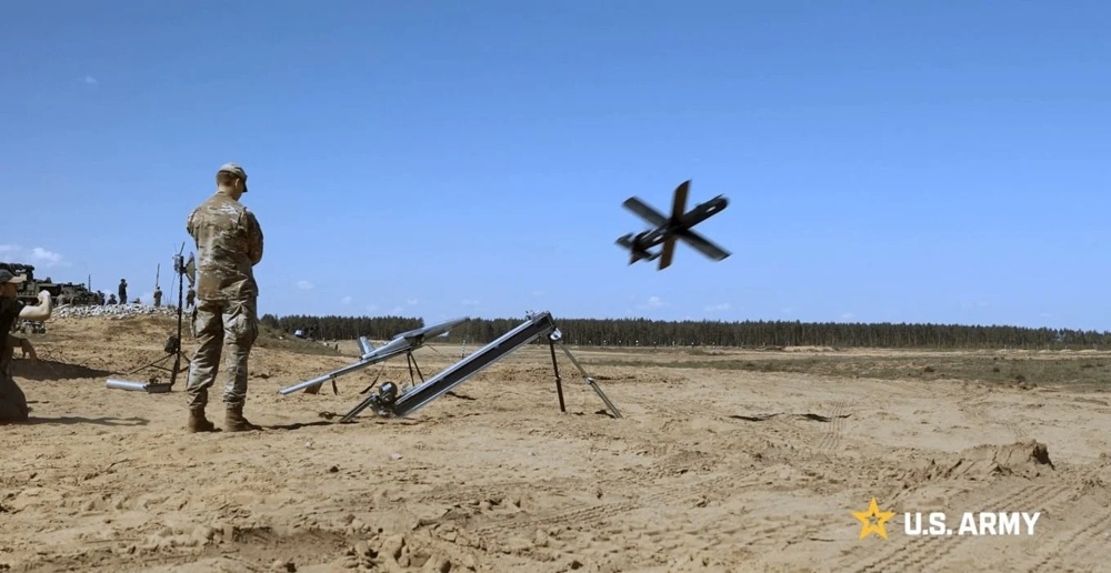 Một cuộc huấn luyện UAV của quân đội Mỹ. Ảnh U.S.ARMY