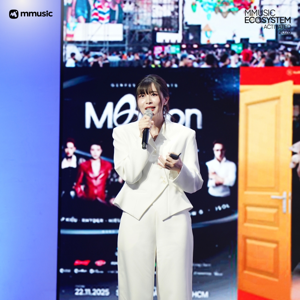 Bà Trần Bảo Trang, đại diện MMusic
