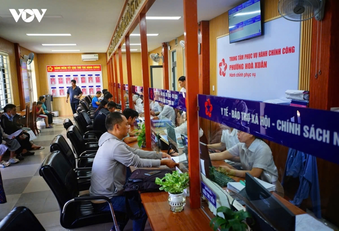 Trung tâm Phục vụ hành chính công phường Hoà Xuân, Đà Nẵng.