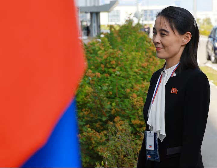 Bà Kim Yo-Jong, em gái của nhà lãnh đạo Triều Tiên Kim Jong Un (Ảnh: Reuters)