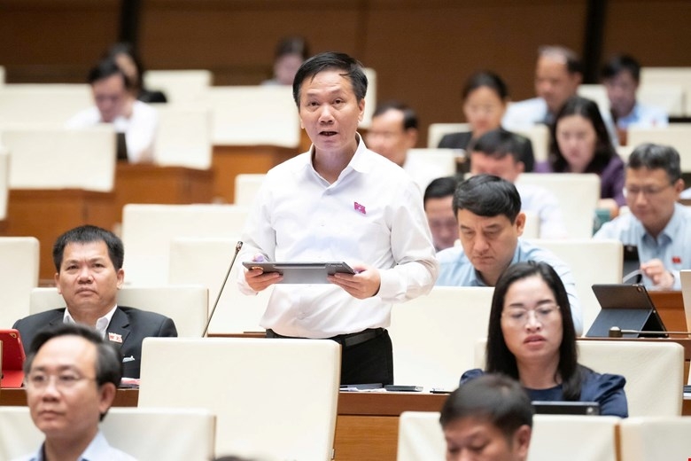 Đại biểu Lâm Văn Đoan (Đoàn ĐBQH tỉnh Lâm Đồng). Ảnh: quochoi.vn